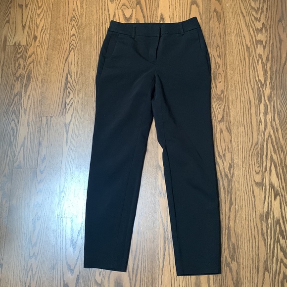 RW&CO Signature Fit Slim Leg Ankle Length Black Pants Size 00 - Picture 2 of 8